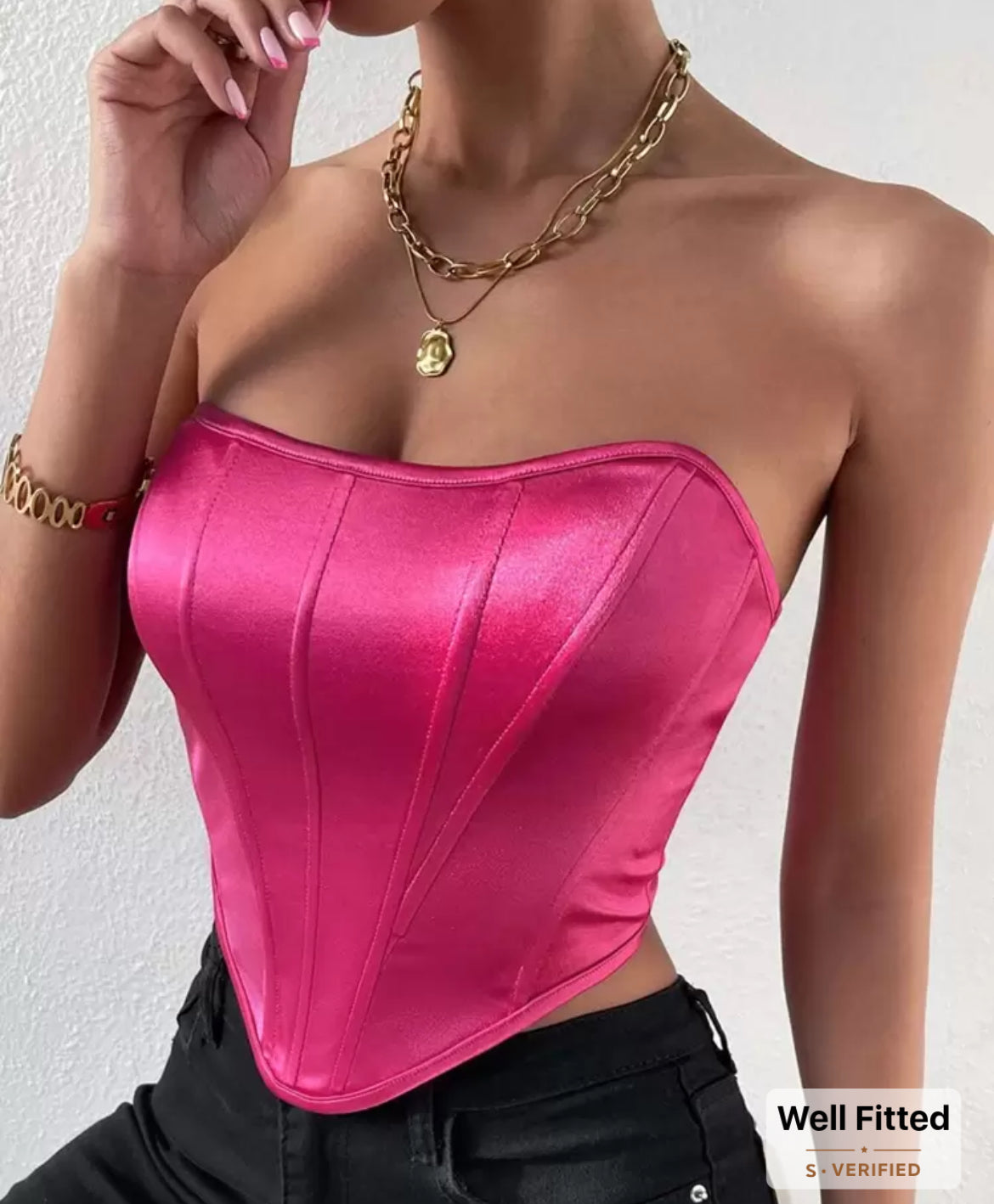 Pink top