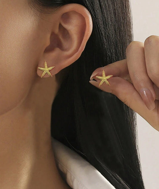 Starfish earrings