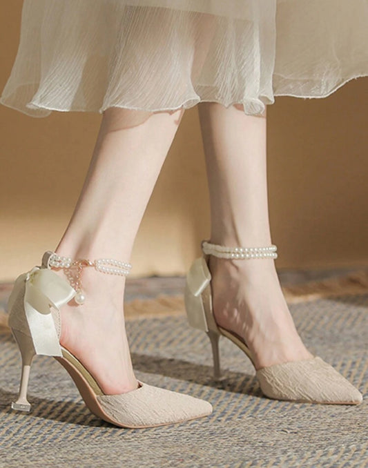 Pearl heels