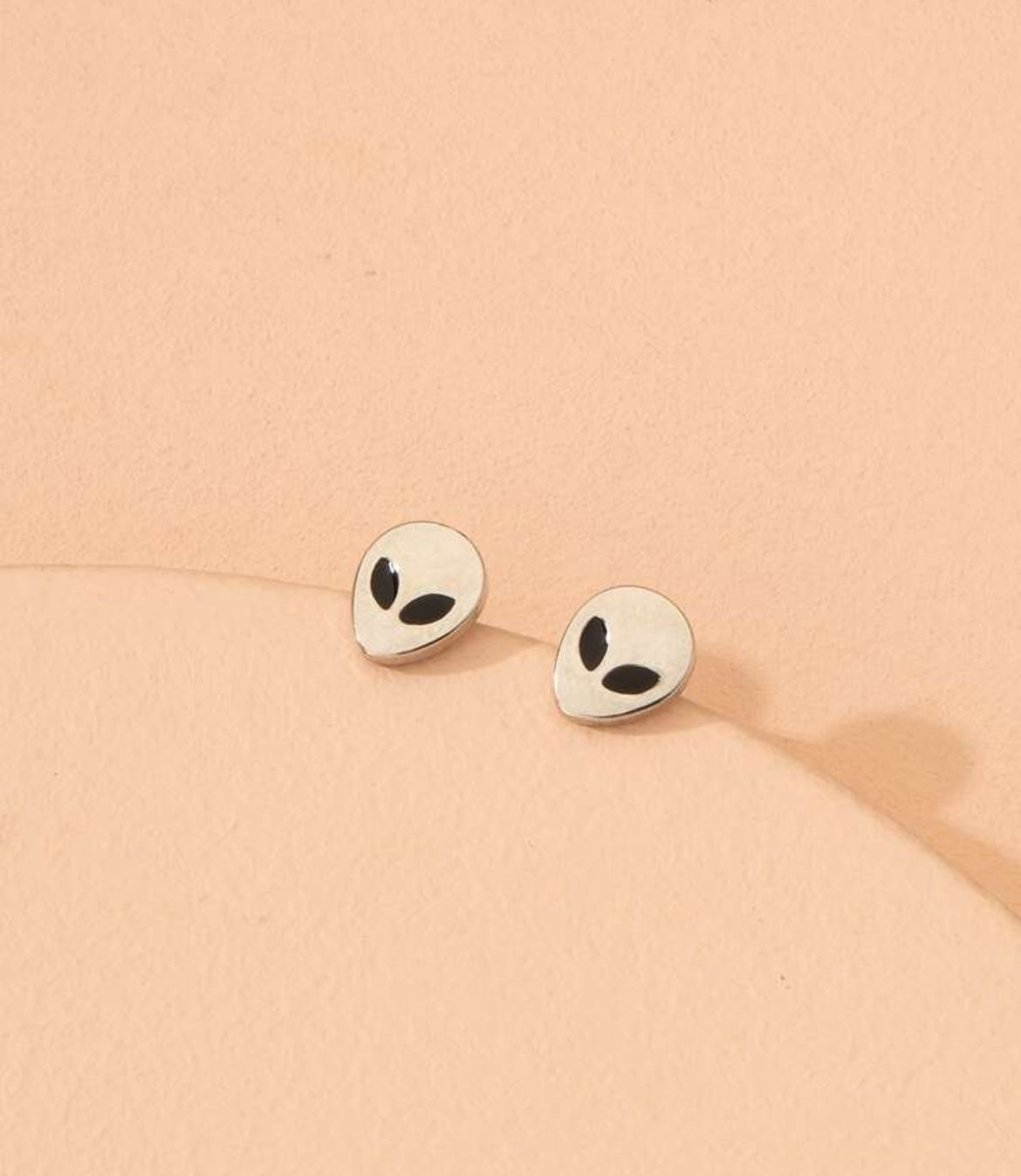 Alien earrings