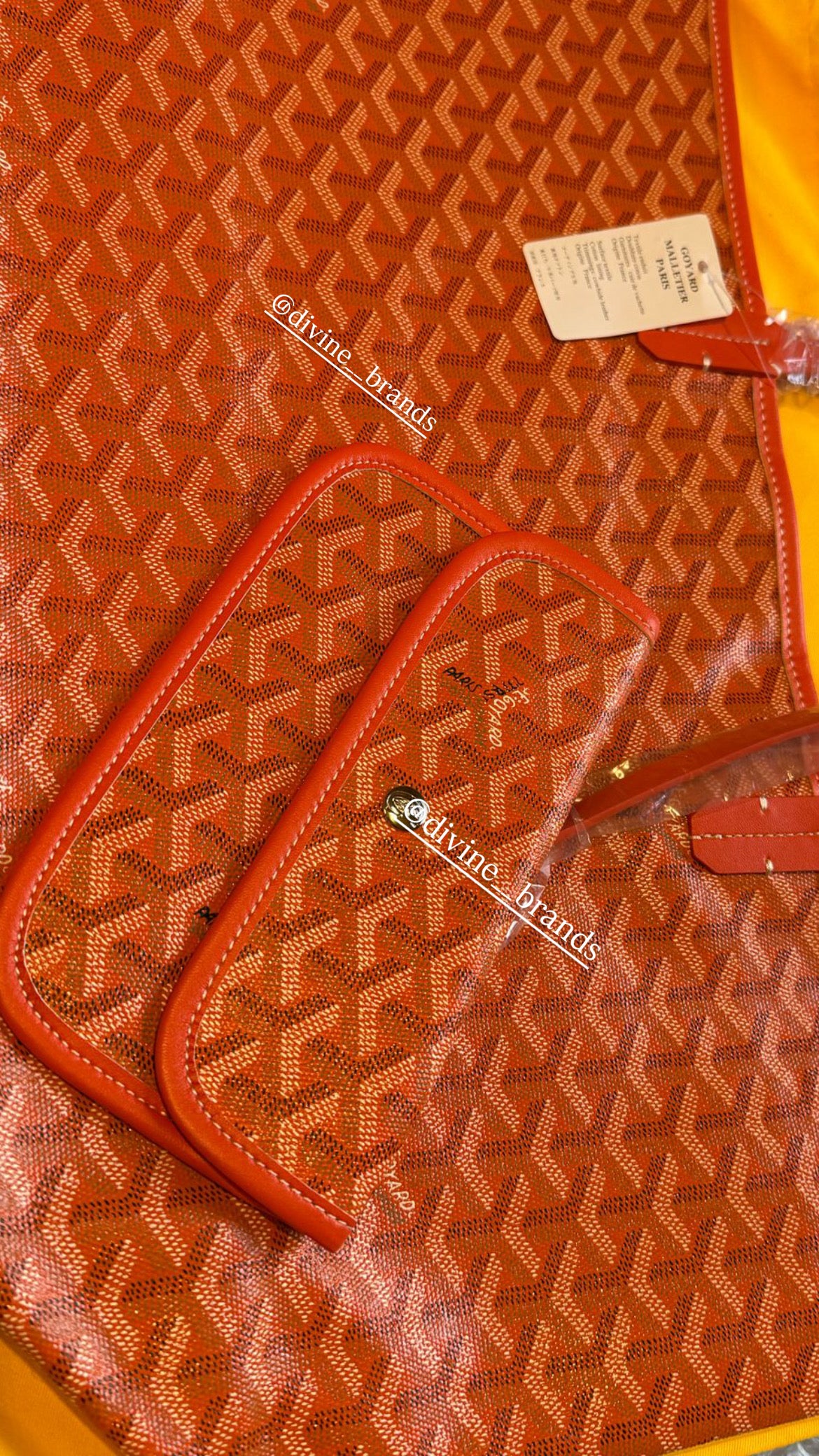 Goyard tote bag