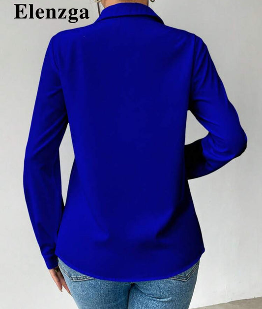 Blue blouse