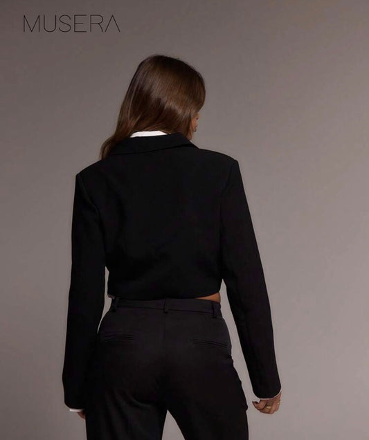 Cropped blazer