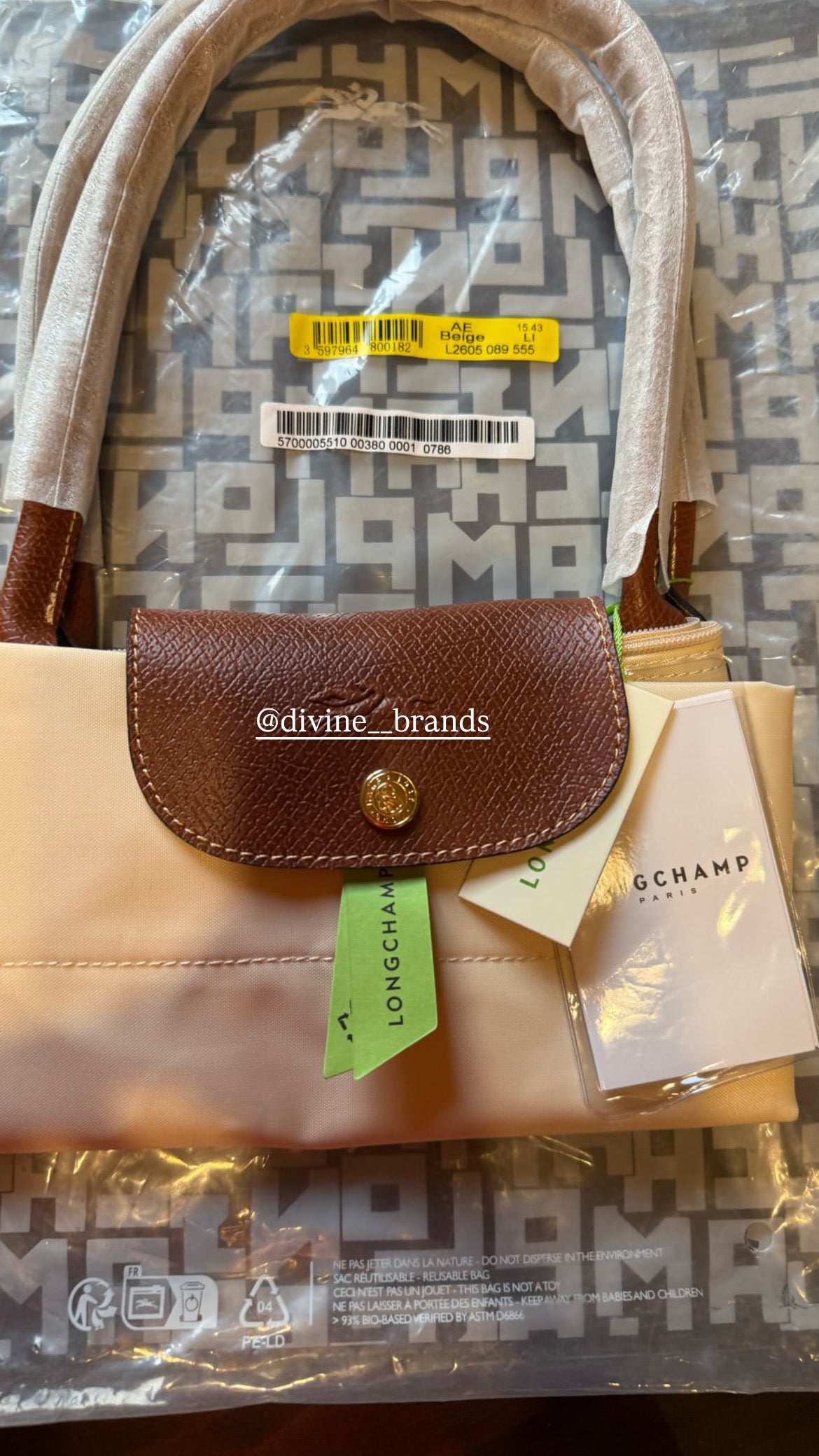 Longchamp tote bag