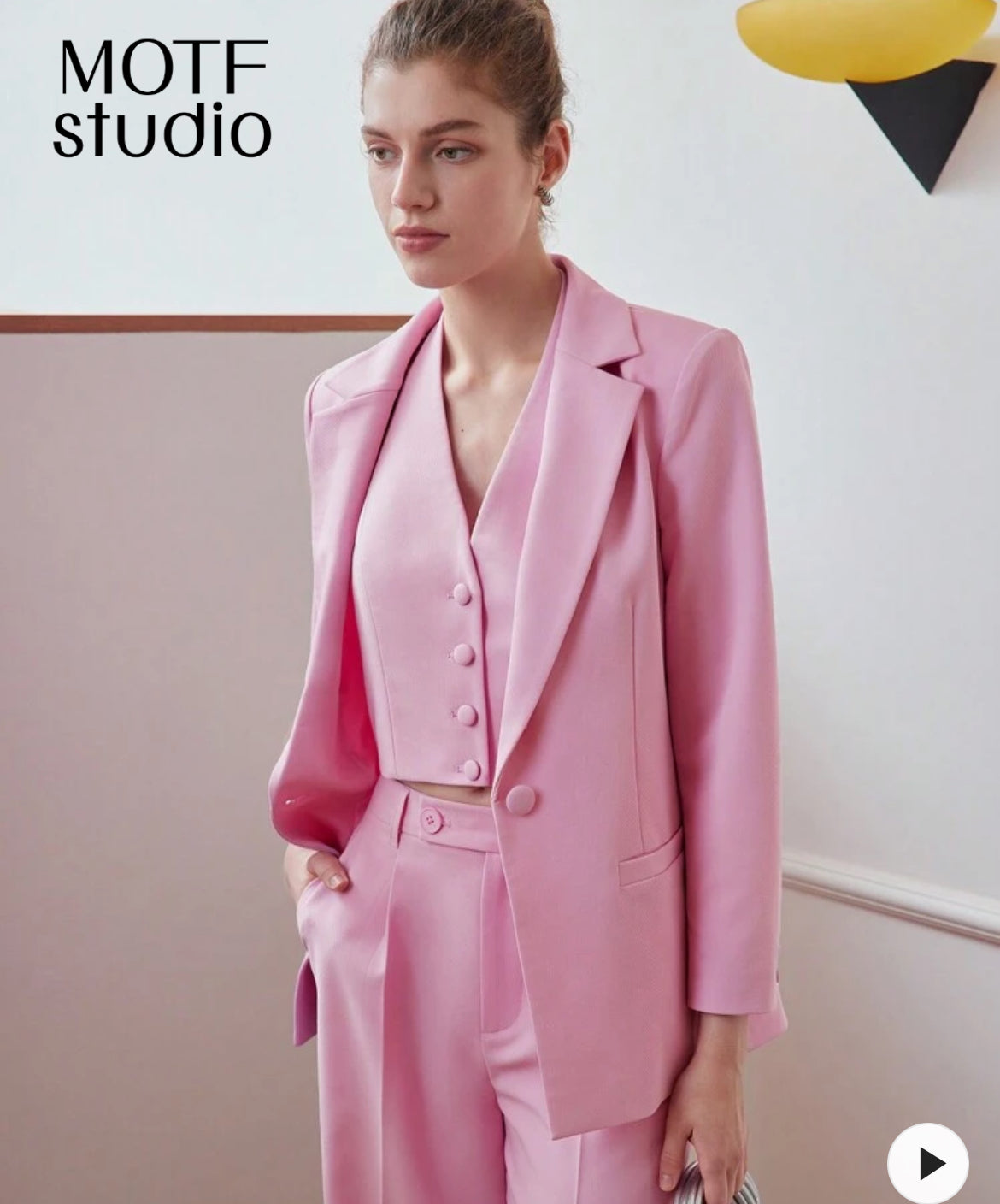 Collar blazer