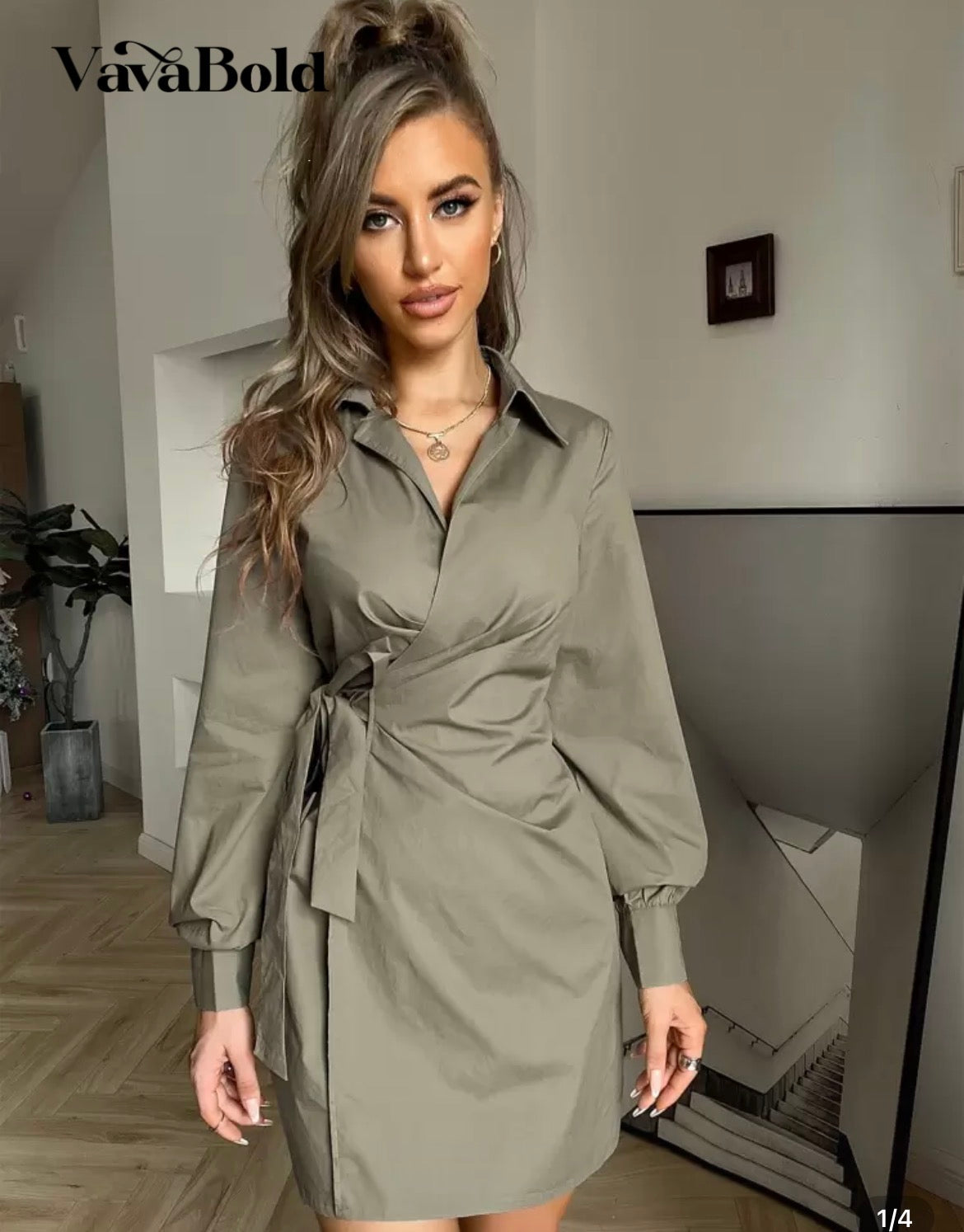 Tie side dress