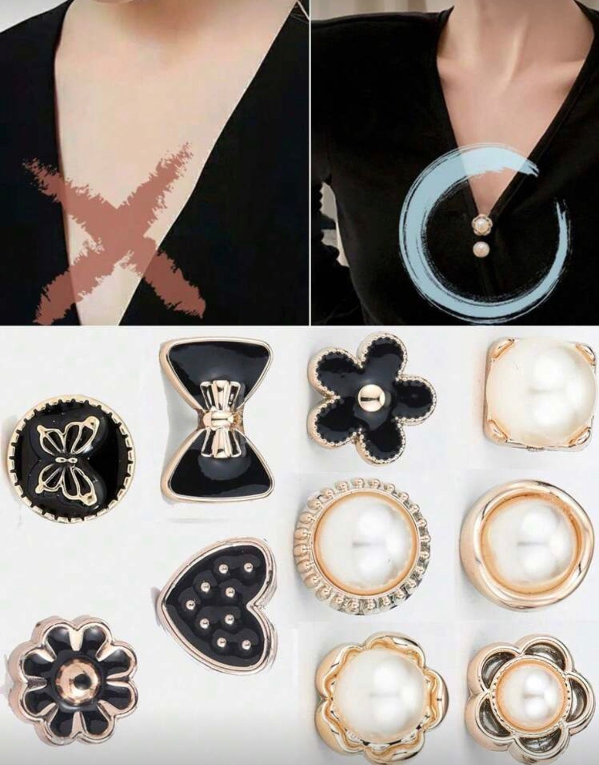 Brooch set
