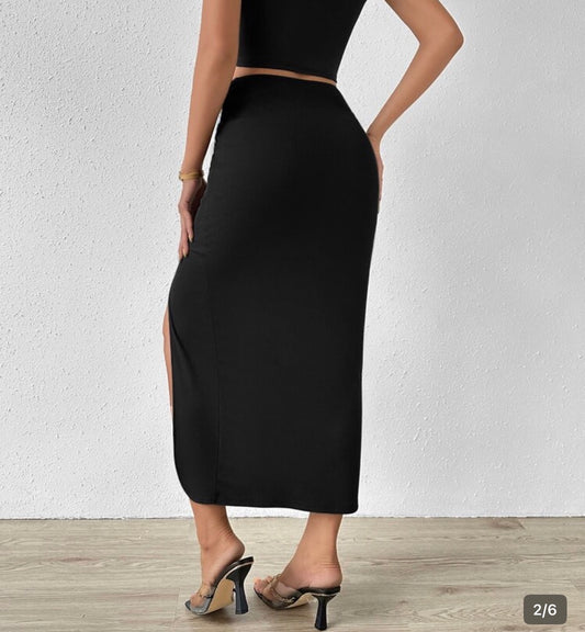 Twisted skirt
