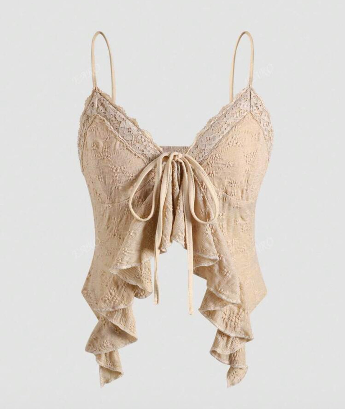 Ruffled top