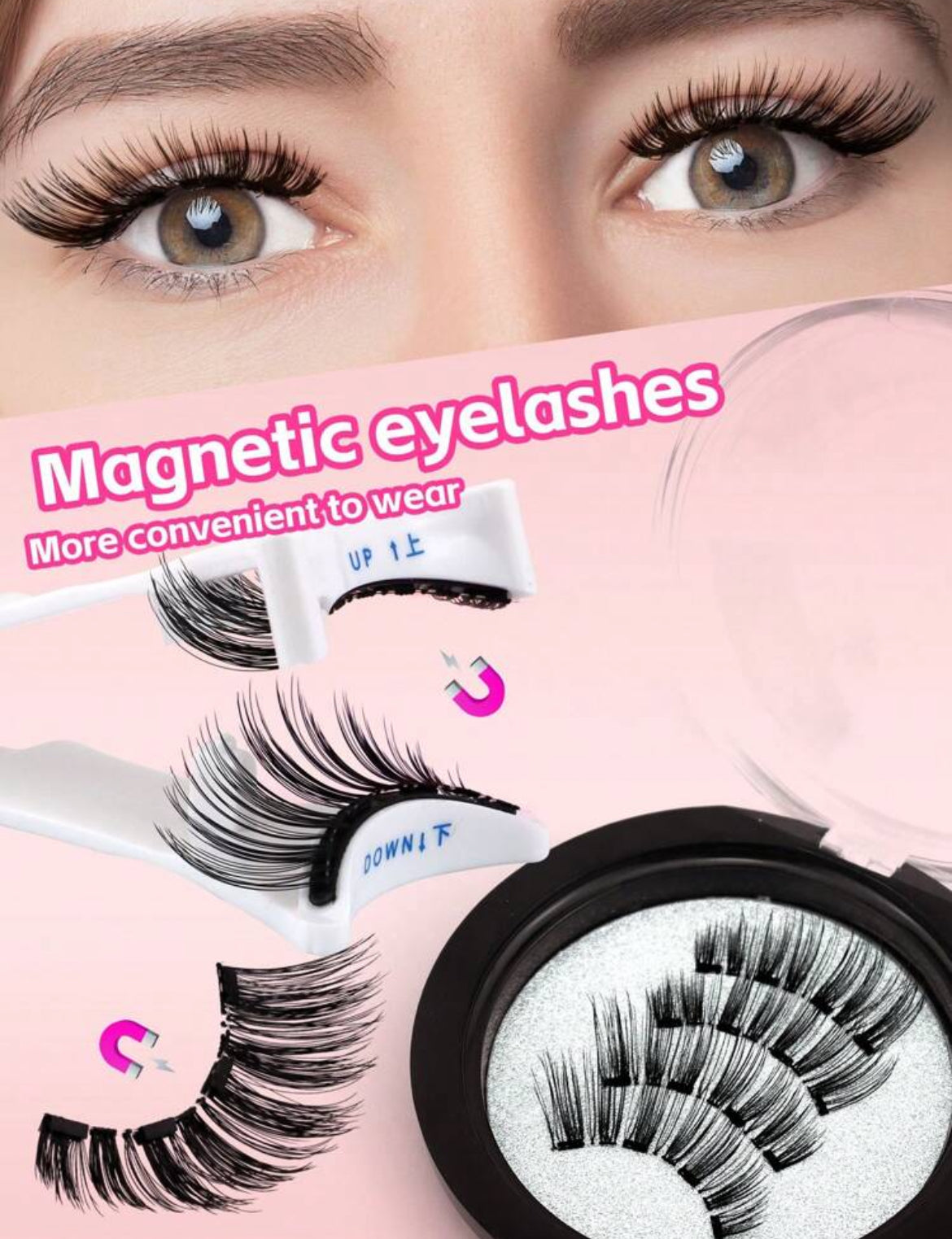 Magnetic eyelashes