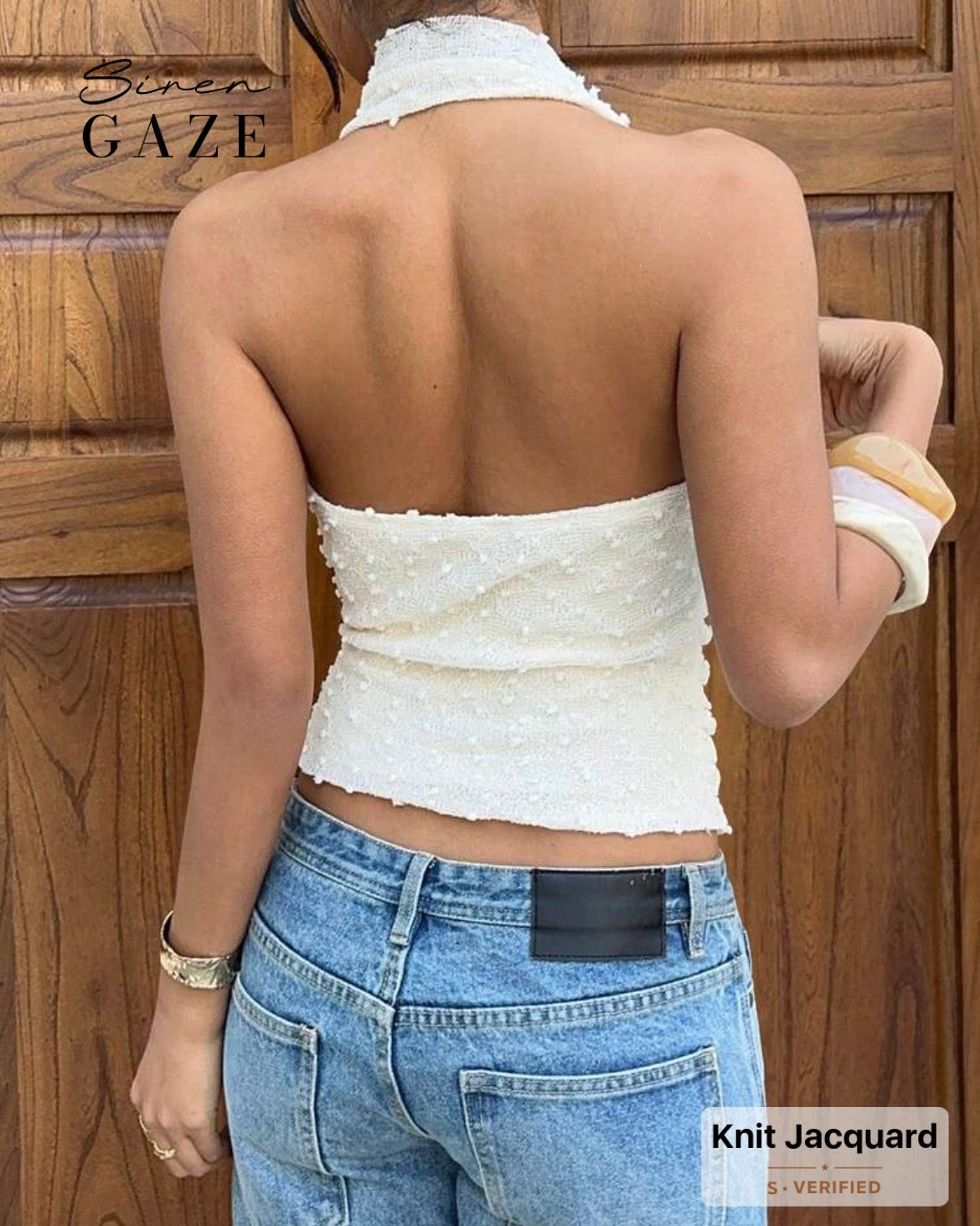 Beige top