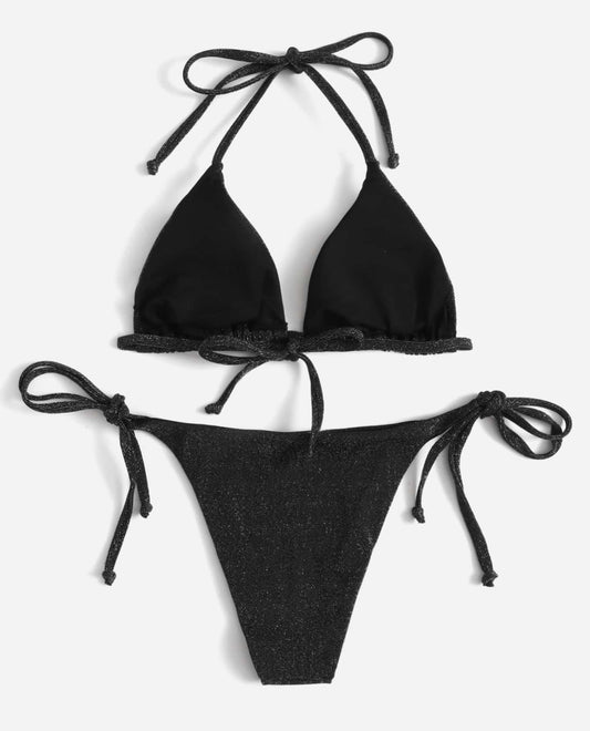 Glitter bikini swimsuit