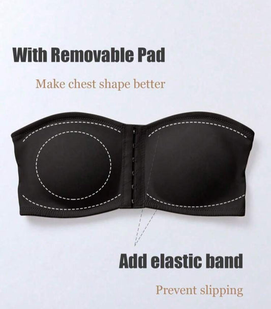 Strapless bra