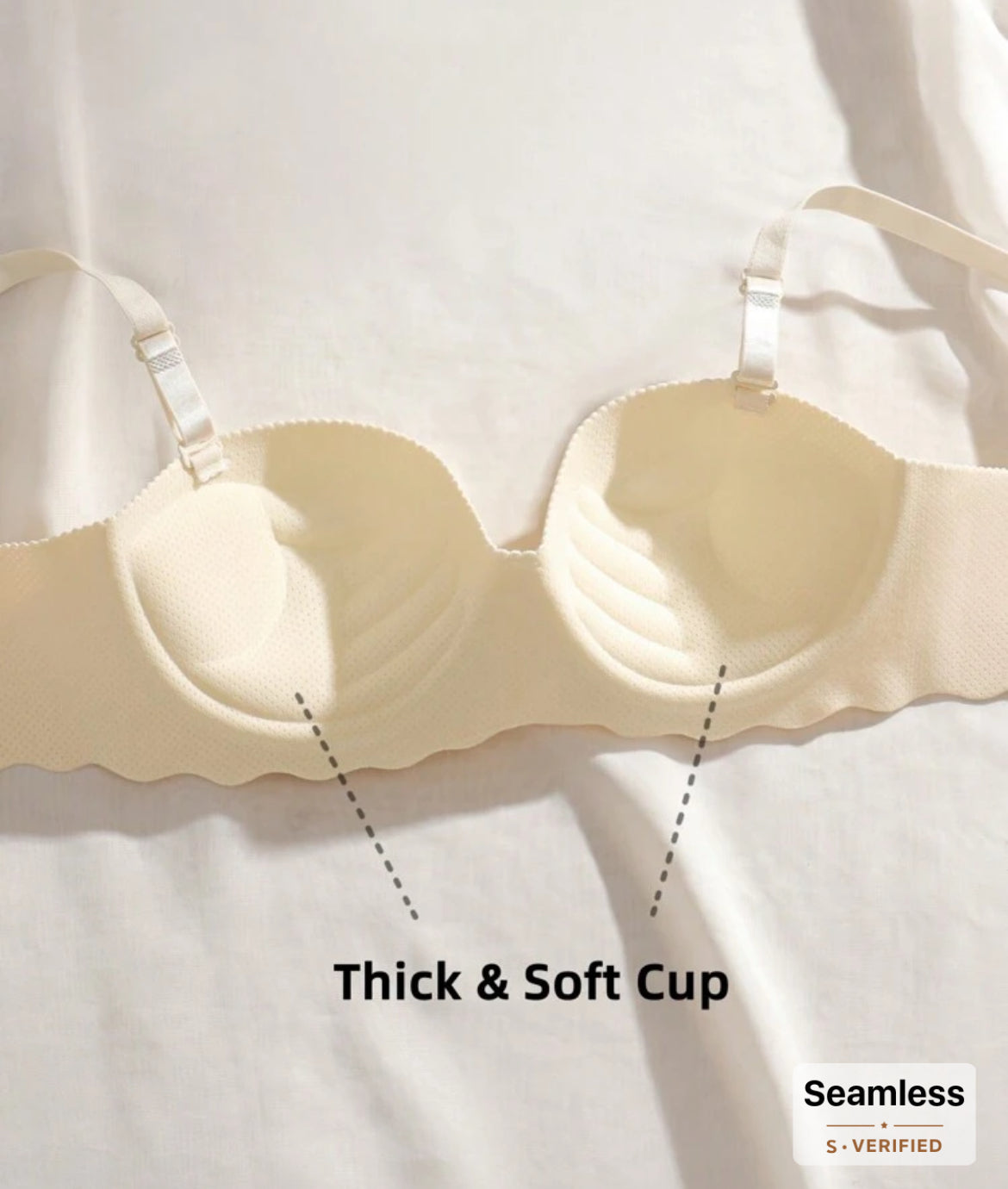 Seamless bra