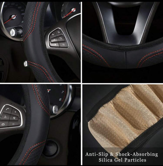 Steering wheel cover