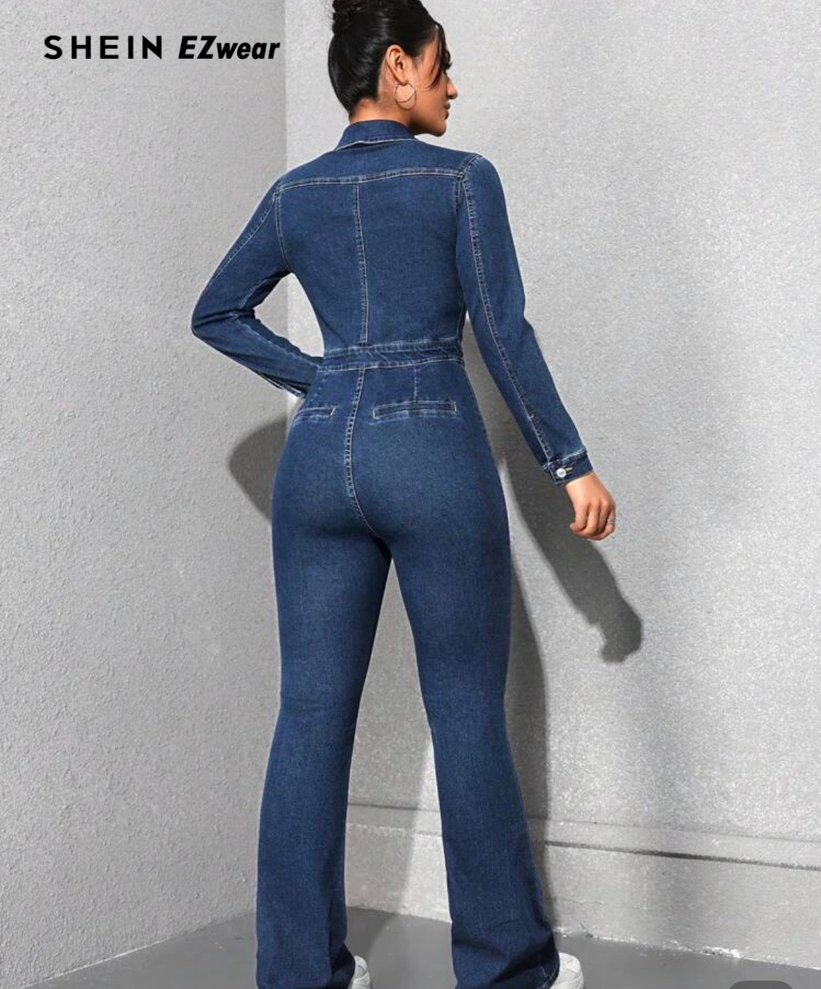 Denim jumpsuit