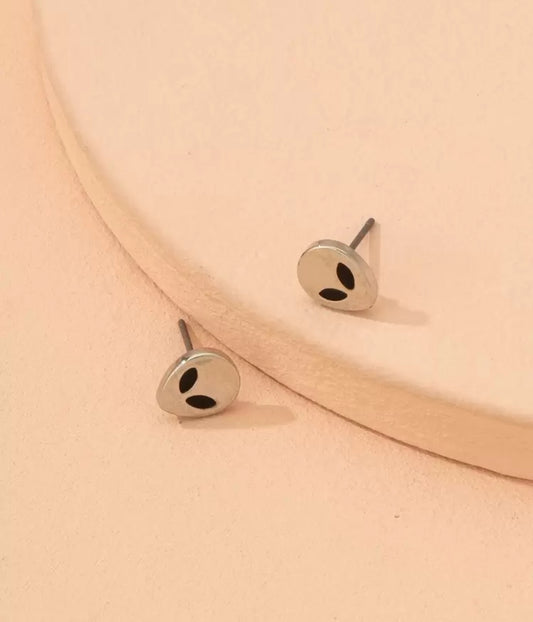 Alien earrings