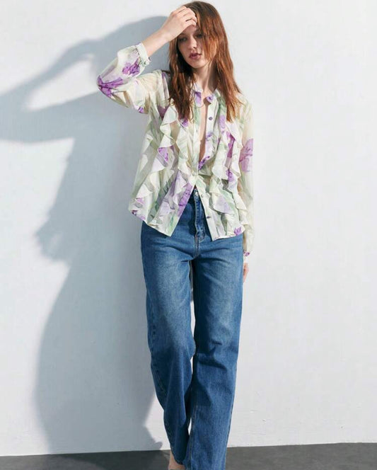 Floral blouse