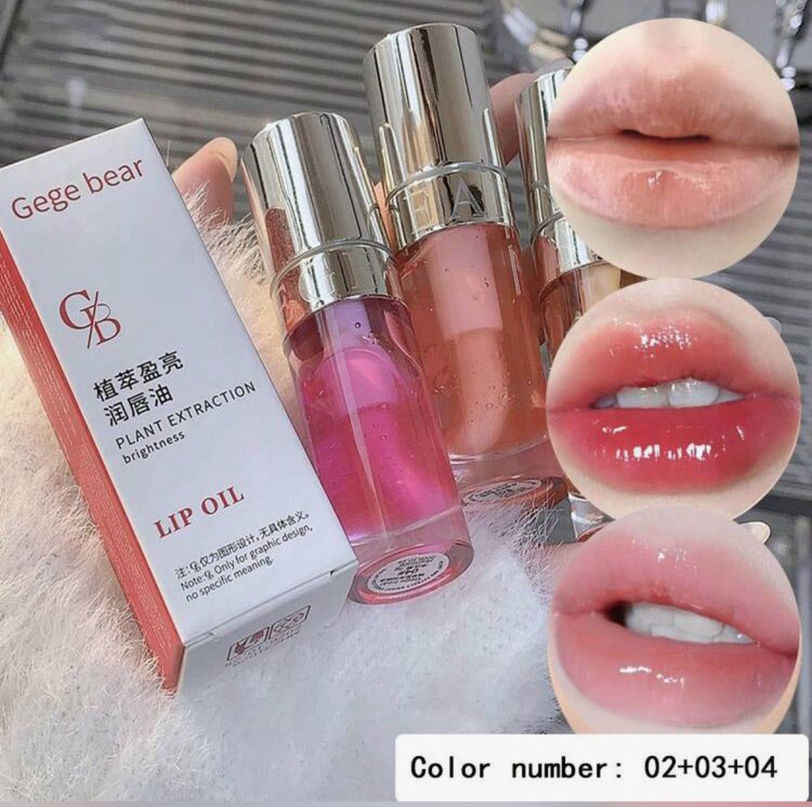 Lip moisturizing oil