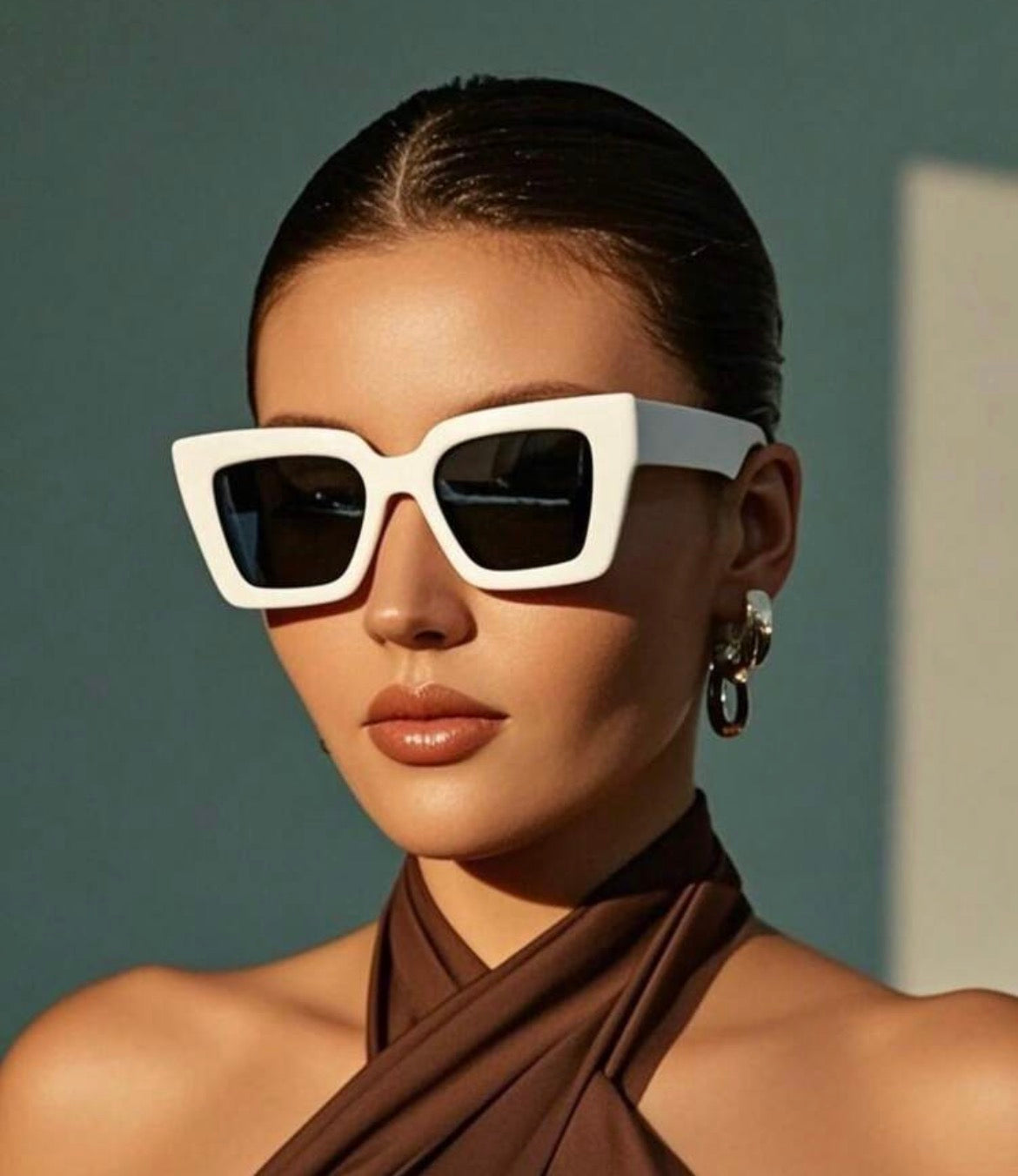 White sunglasses