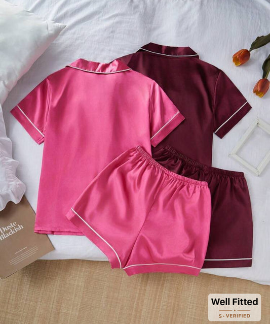 Silk pajama set