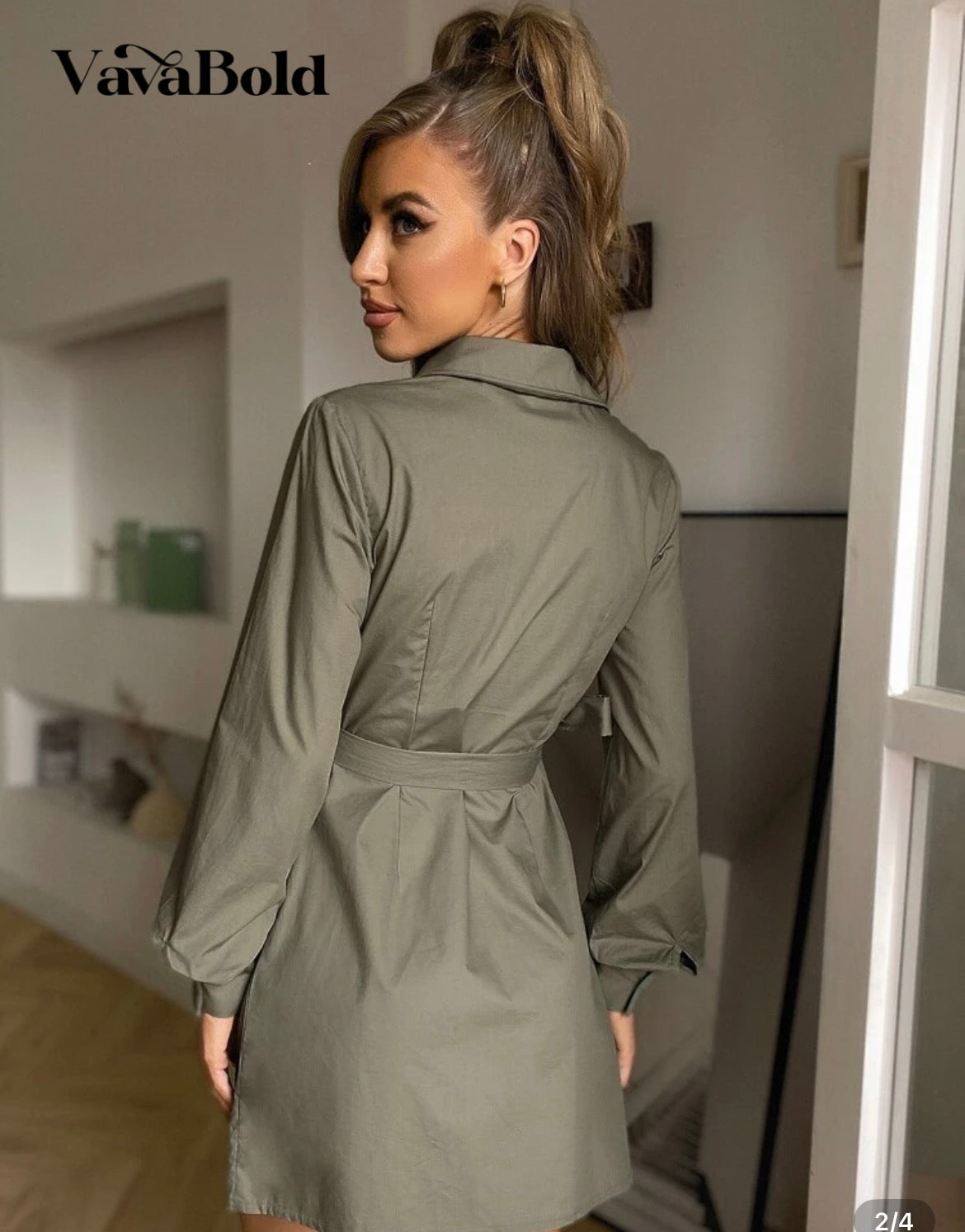 Tie side dress
