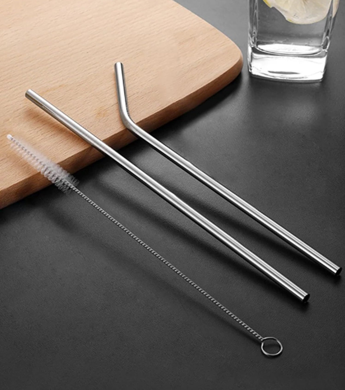 Stainless steel straw