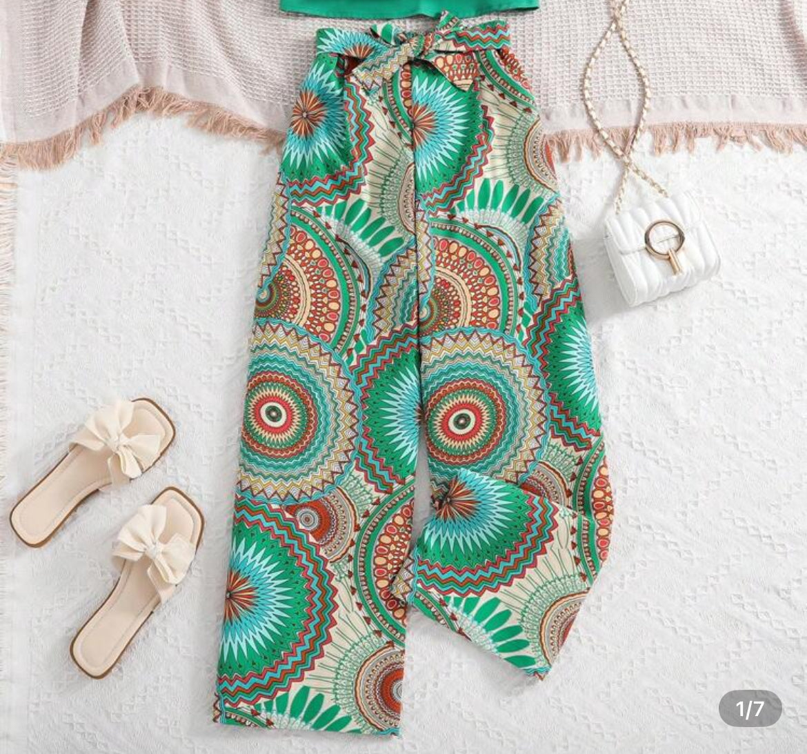 Wide leg pants