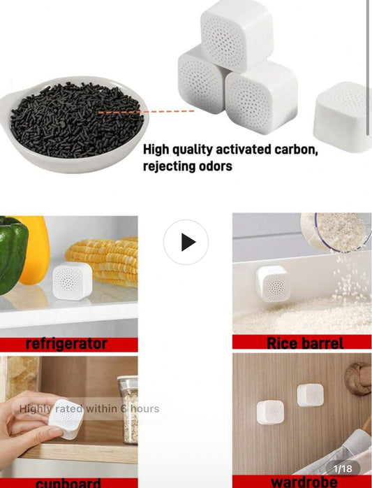 Carbon deodorizer box