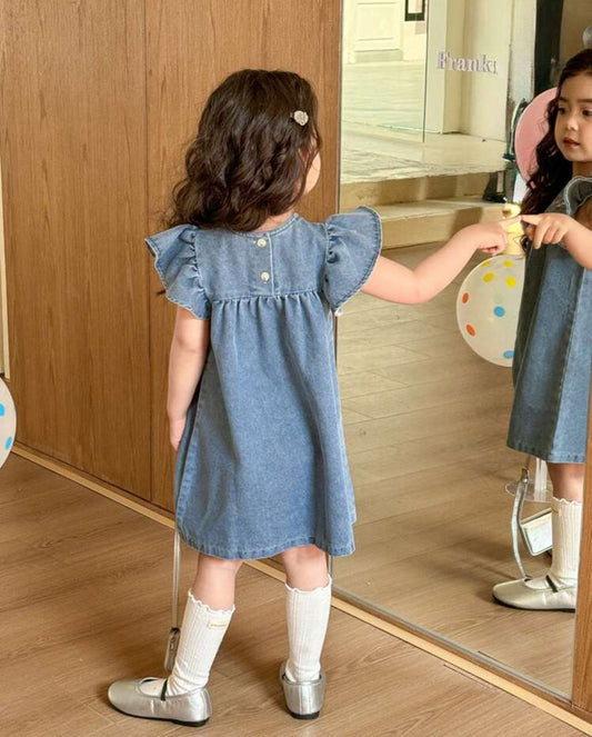 Kids denim dress