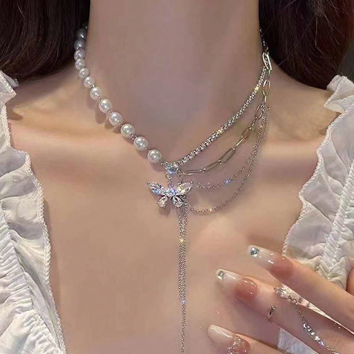 Silver necklace