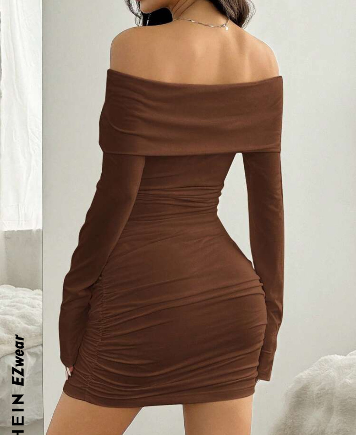 Off-shoulder dress