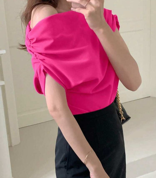 Pink blouse