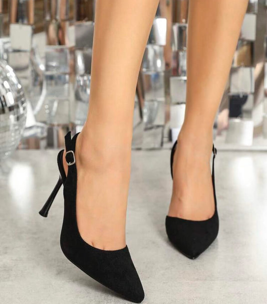 Black heels
