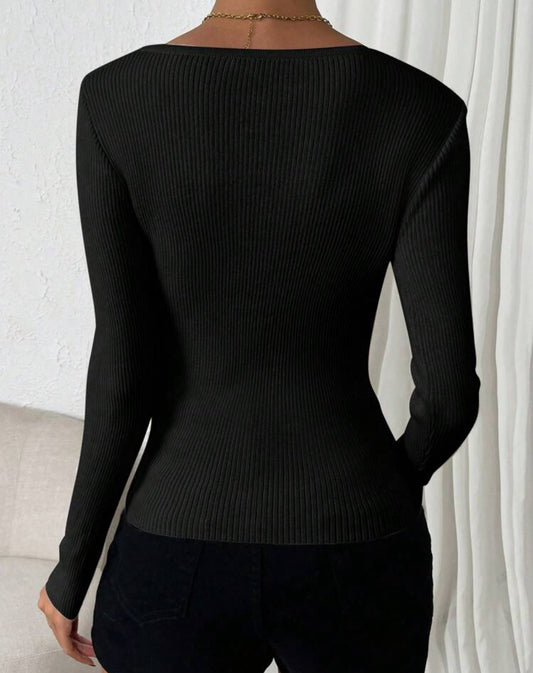Long-sleeve top