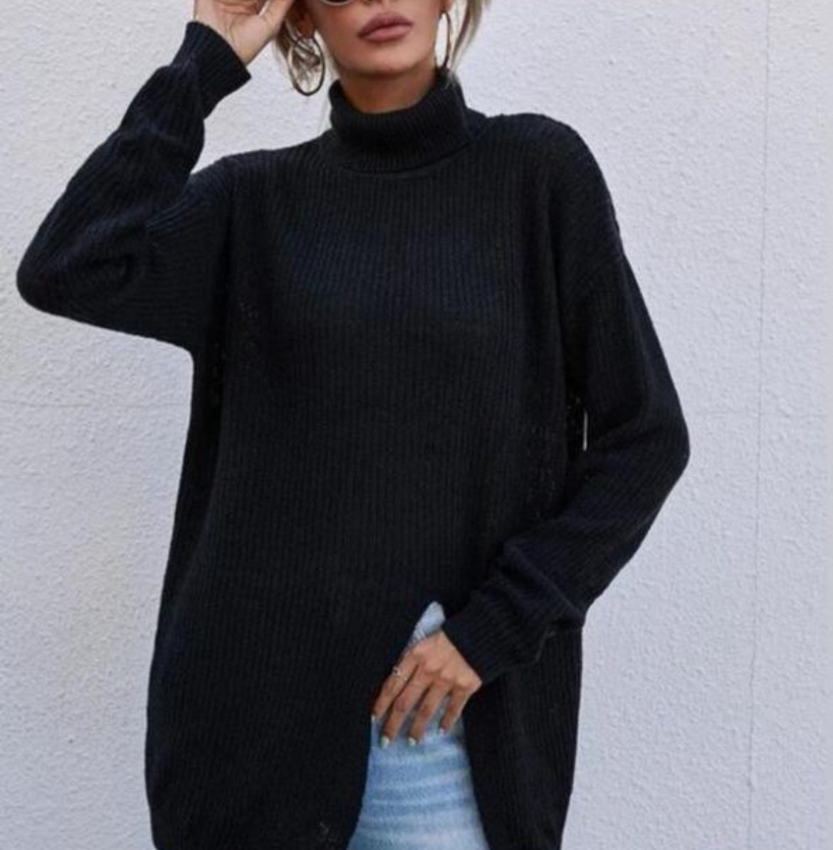 Black pullover