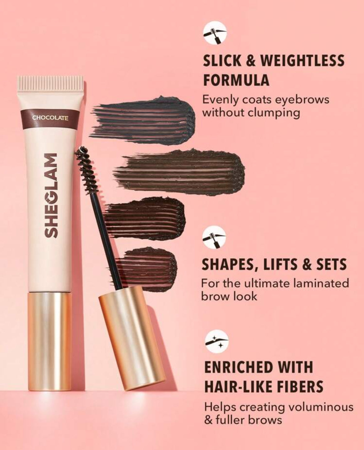 Sheglam tinted brows gel