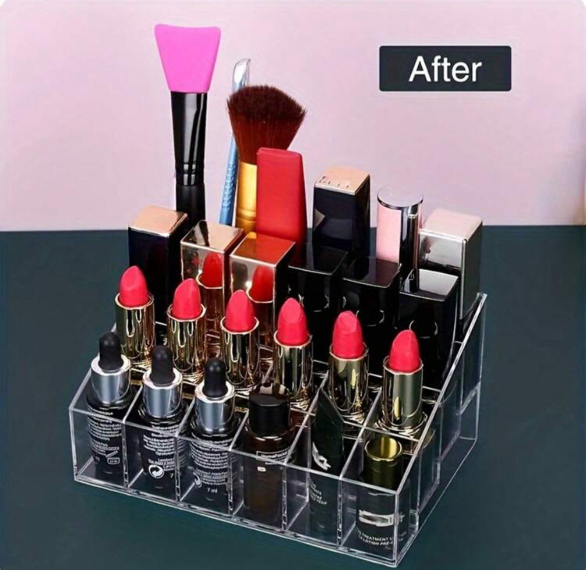 40 grid makeup organizer