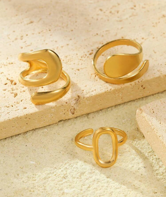 3pcs rings set