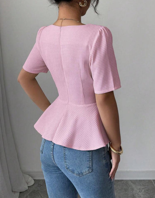 Pink blouse