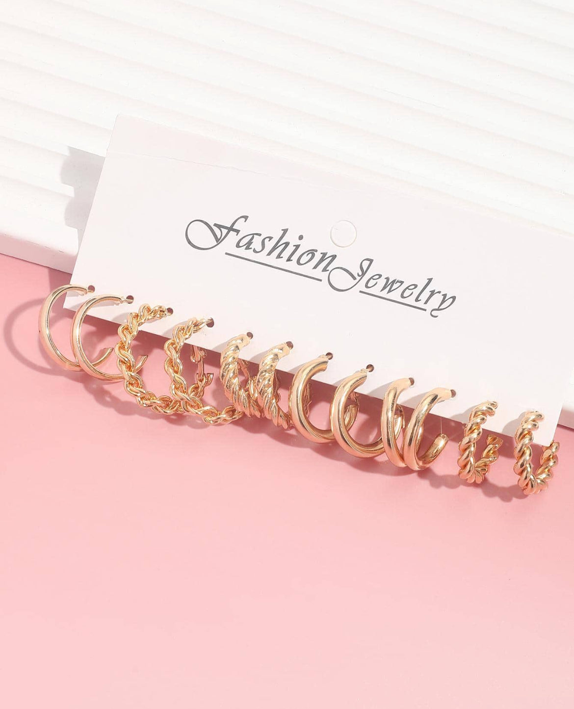 6 pairs earrings set
