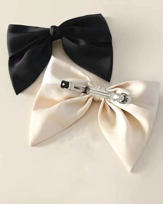 2pcs satin bow