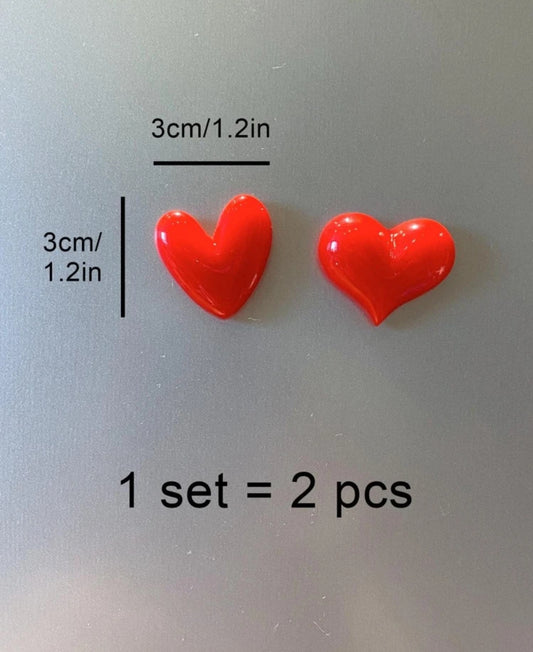 Heart-shaped magnets