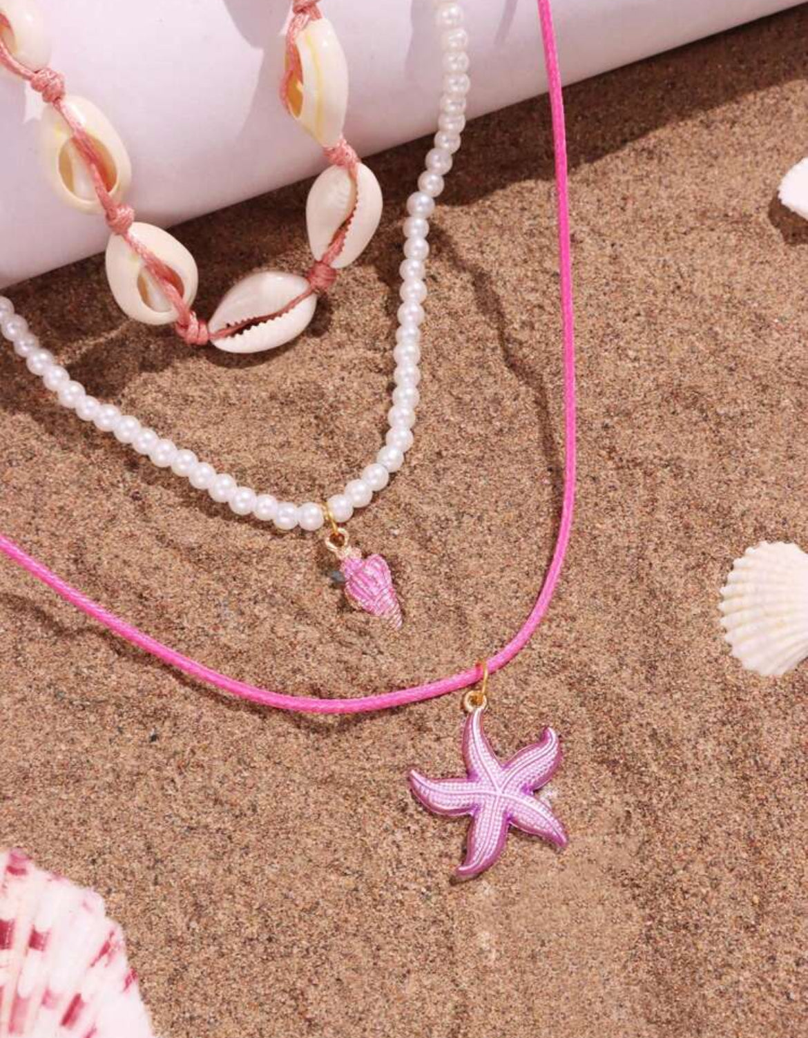 Starfish necklace