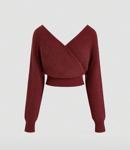 Wrapped sweater