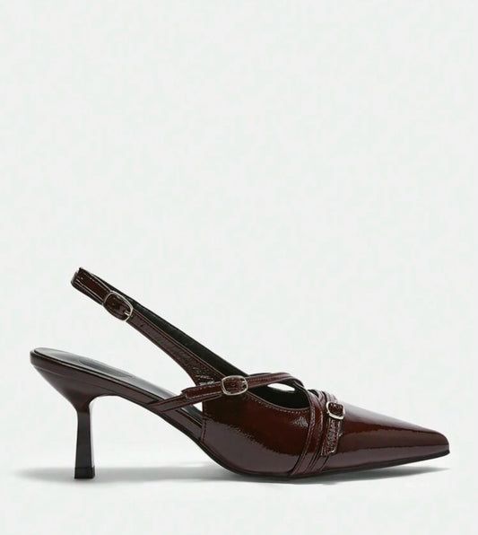 Brown heels