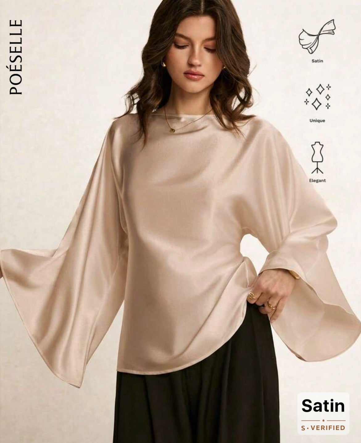 Satin blouse