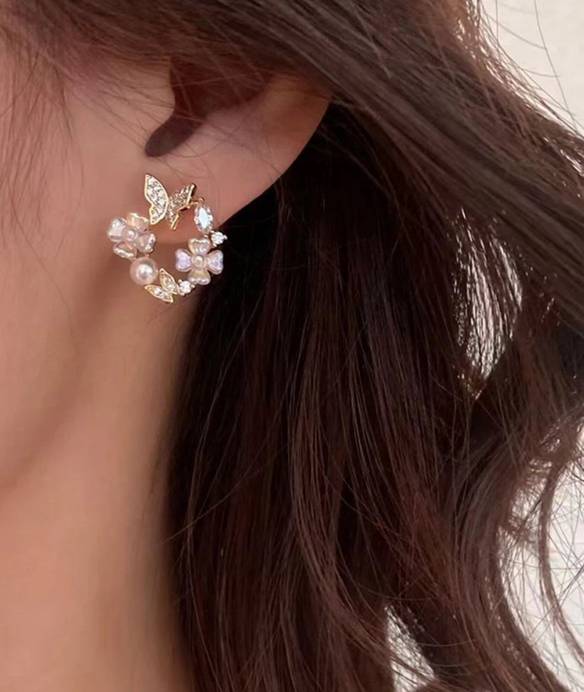 Butterfly earrings