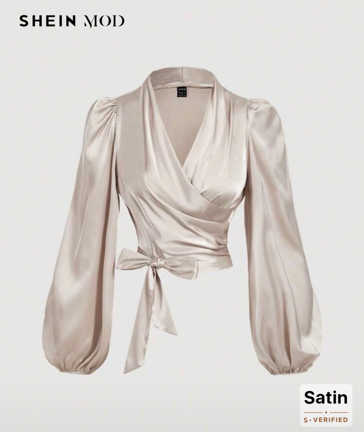Wrapped blouse