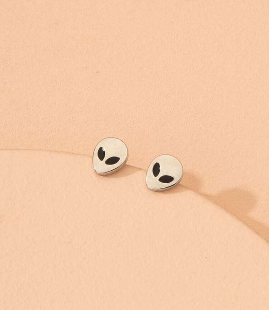 Alien earrings